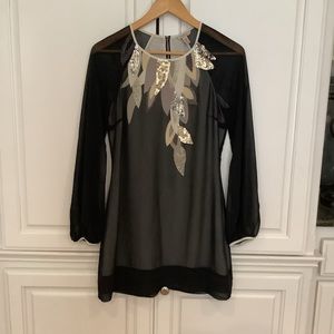 Ted Baker Sequin Dress- EUC